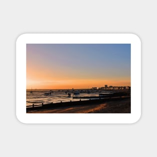 Thorpe Bay Sunset Southend on Sea Essex Magnet