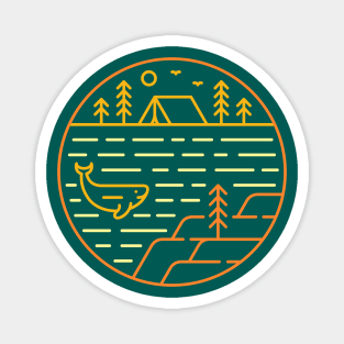 Camping Addict 2 Magnet