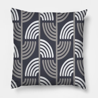 Winter trees. Abstract pattern Pillow