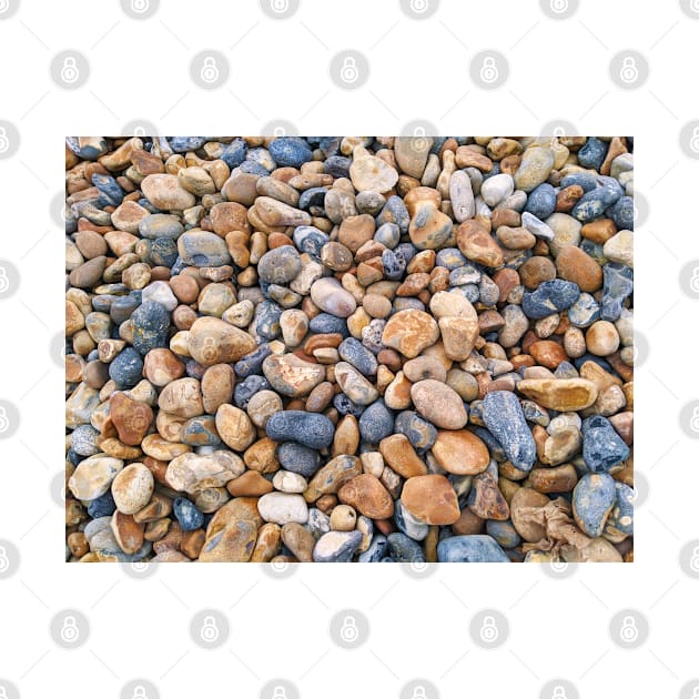 Stone Pebble Beach - Nuture Texture by Rixta Tees