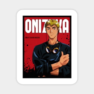 Onizuka Eikichi Red Comic Magnet