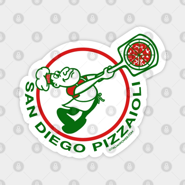 San Diego Pizzaioli Magnet by ItalianPowerStore