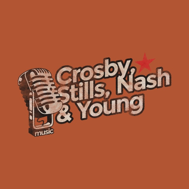 Crosby, Stills, Nash & Young Vintage by G-THE BOX