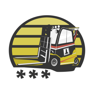 Speeding forklift. T-Shirt