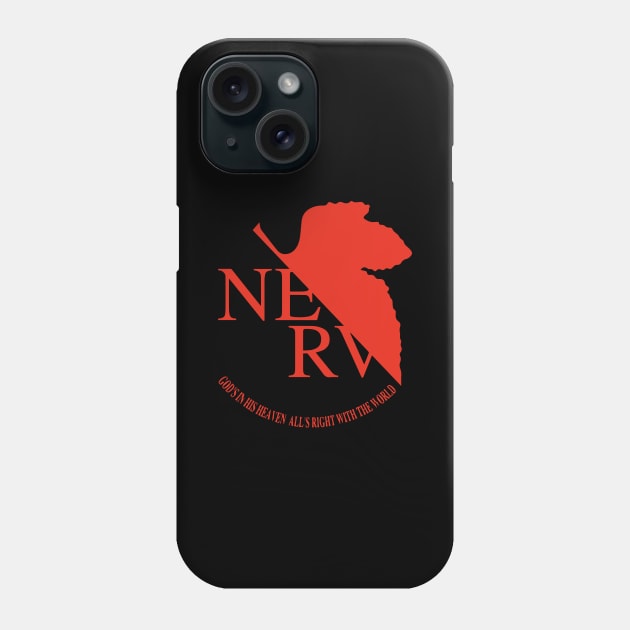 Nerv Logo Phone Case by Aonaka