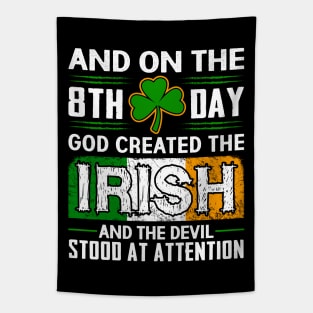 God Created The Irish Tapestry