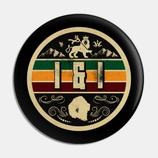 I and I Rastafari Pin