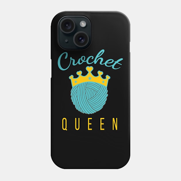 CROCHET QUEEN Phone Case by Lin Watchorn 