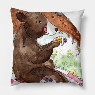 Teddy Bears Picnic Pillow