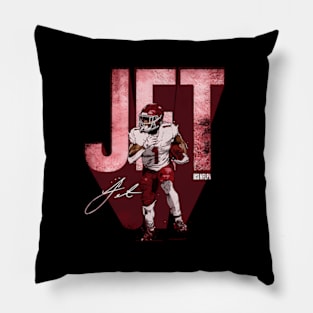 Jerick Mckinnon Kansas City Jet Bold Pillow