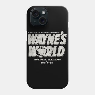 Wayne's World Worn Phone Case