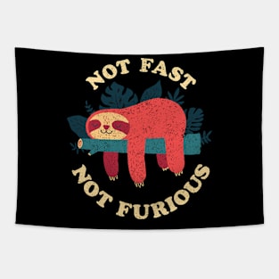 Not Fast Not Furious Tapestry