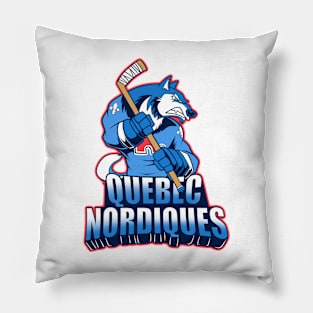 Quebec Nordiques - 90s Hockey Team Pillow