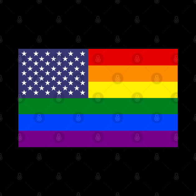 lgbt american flag by Pridish