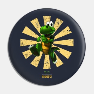 Croc Retro Japanese Pin