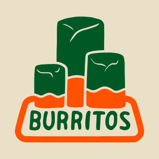 Burritos, the official food of drinking Jarritos!! T-Shirt
