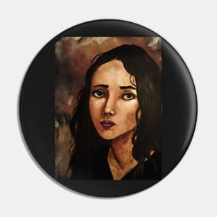 Ana (Portrait) Pin