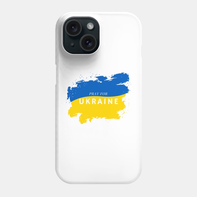 Pray For Ukraine - Stop Russia-Ukraine War Phone Case by Jamille Art