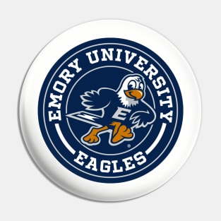 Emory University Eagles Circle Pin