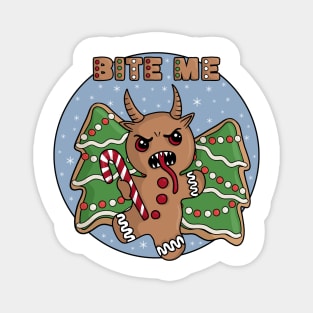 Gingerbread Krampus Magnet