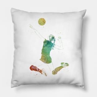 Volleyball player girl Pillow