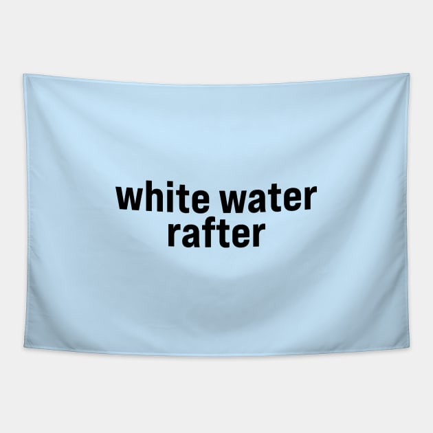 White Water Rafter Tapestry by ElizAlahverdianDesigns