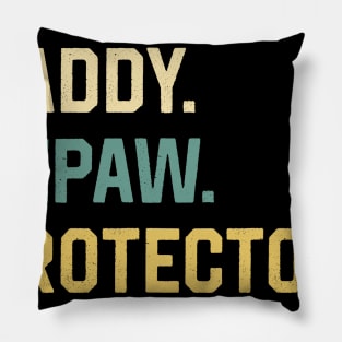 Fathers Day Shirt Husband Daddy Pepaw Protector Hero Gift Pillow