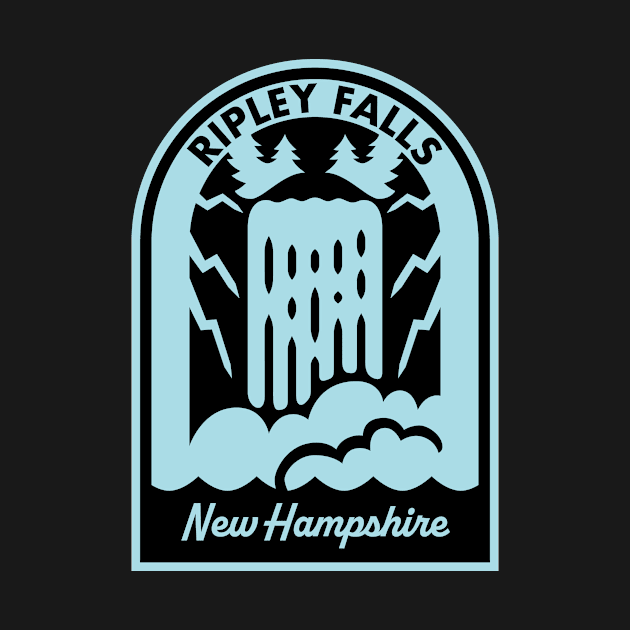 Ripley Falls New Hampshire by HalpinDesign