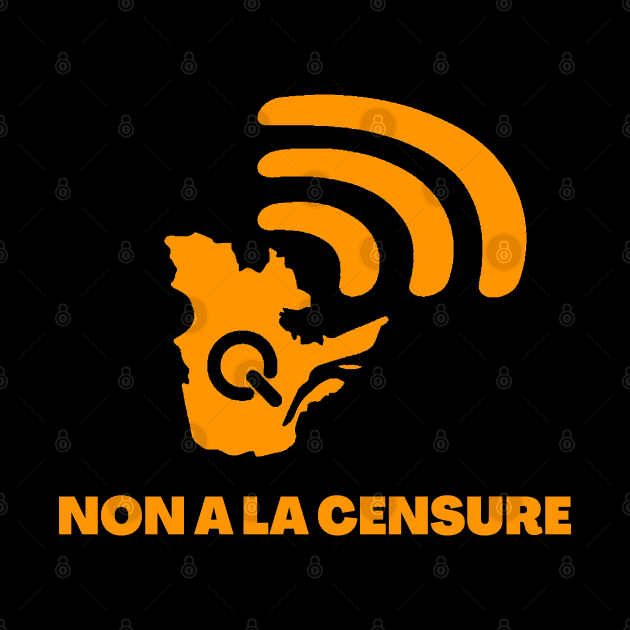Radio Quebec non a la censure by JulieVie Design