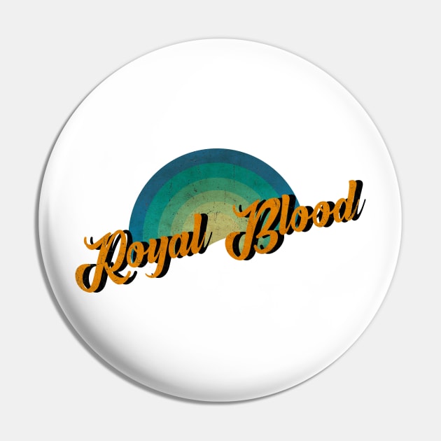 vintage retro Royal Blood Pin by BerduaPodcast