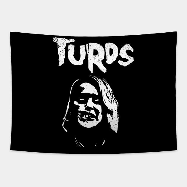 Amber Turds Punk Style Tapestry by Gimmickbydesign