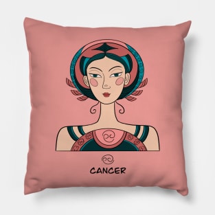 Cancer Constellation: Leaders And Pioneers | Astrology Art Pillow