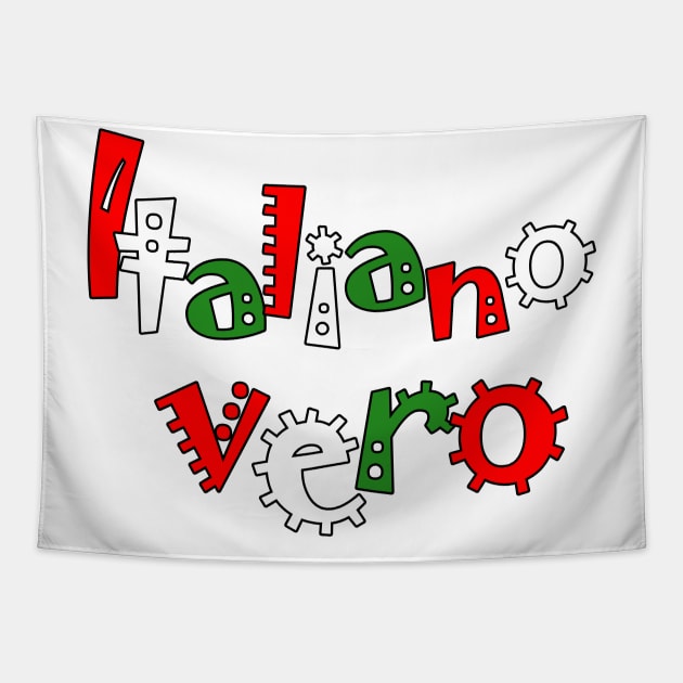 italiano vero Tapestry by sarahnash