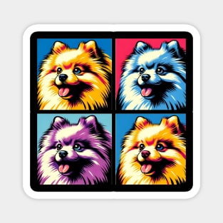 Pomeranian Pop Art - Dog Lover Gifts Magnet