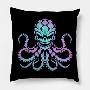 The Skull Of The Octopus Pillow