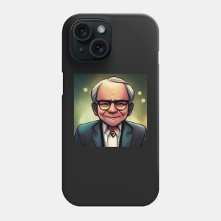 Warren Buffett | Comics Style Phone Case