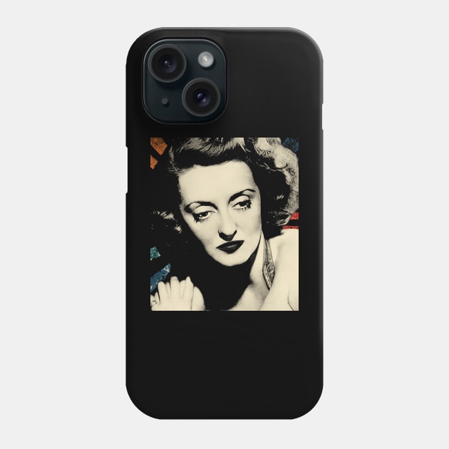 vintage bette davis (1926-1989) Phone Case by ArmandoApparel