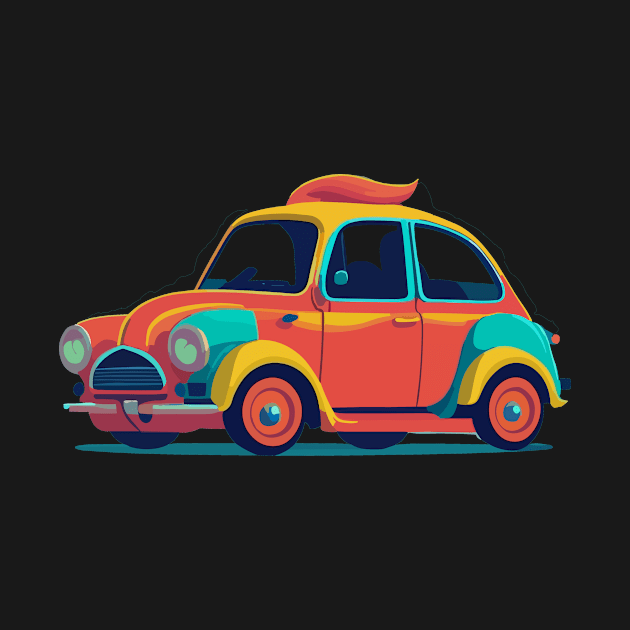 Colorful Car by SpriteGuy95