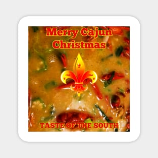 Cajun Christmas Magnet