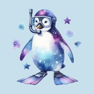 Scuba Penguin T-Shirt