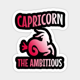 Capricorn the ambitious Magnet