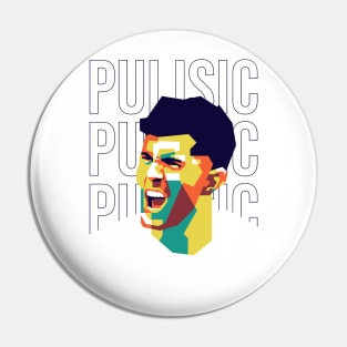 Pulisic on Wpap Style Pin