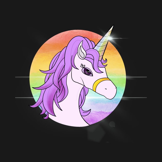 Rainbow Unicorn by YousifAzeez