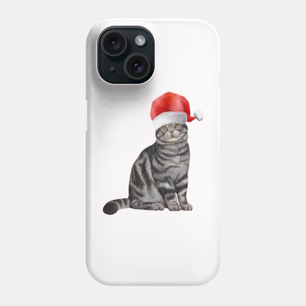 Cute And Lovely Animals With Christmas Phone Case by AbstractArt14