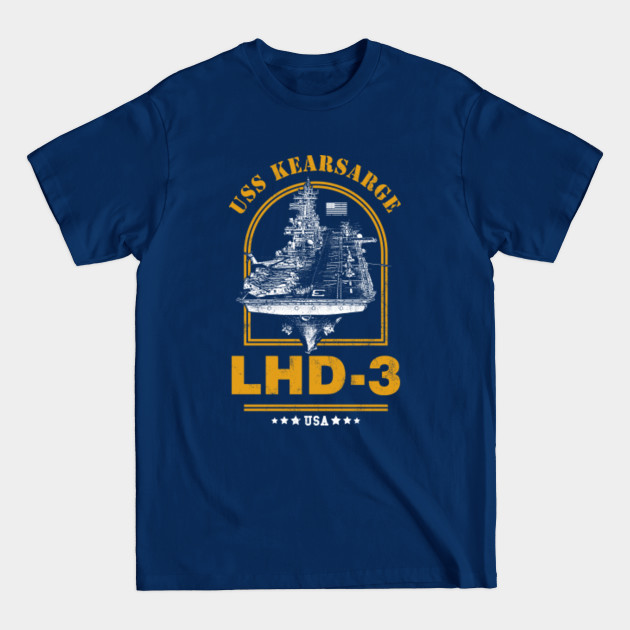 Disover LHD-3 USS Kearsarge - Us Navy - T-Shirt