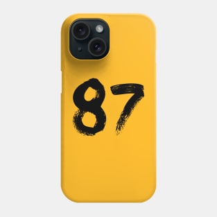 Number 87 Phone Case