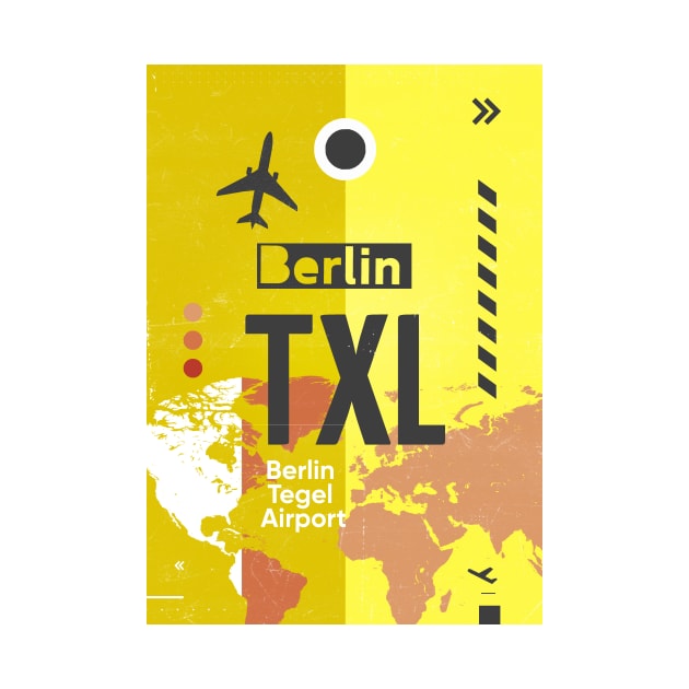 TXL BERLIN airport code by Woohoo