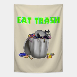 Eat trash Tapestry