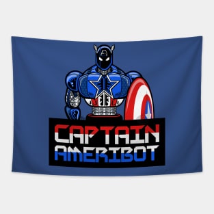 Captain Ameribot Tapestry