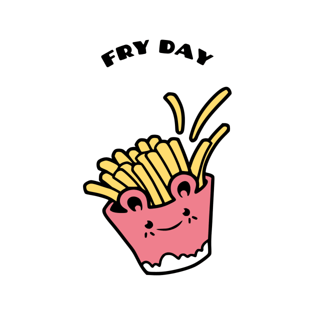 fry day by asian tee